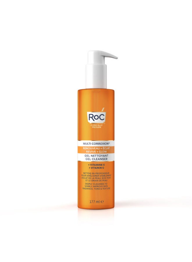 MULTI CORREXION REVIVE + GLOW GEL CREAM CLEANSER 177ML EU