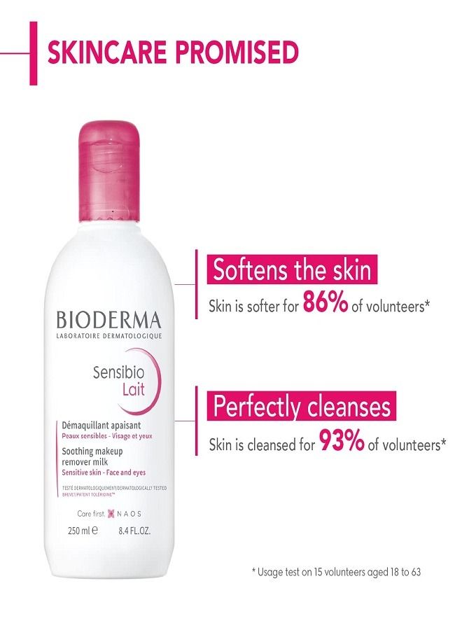 Bioderma Sensibio Lait Milk Based Cleanser 250ml