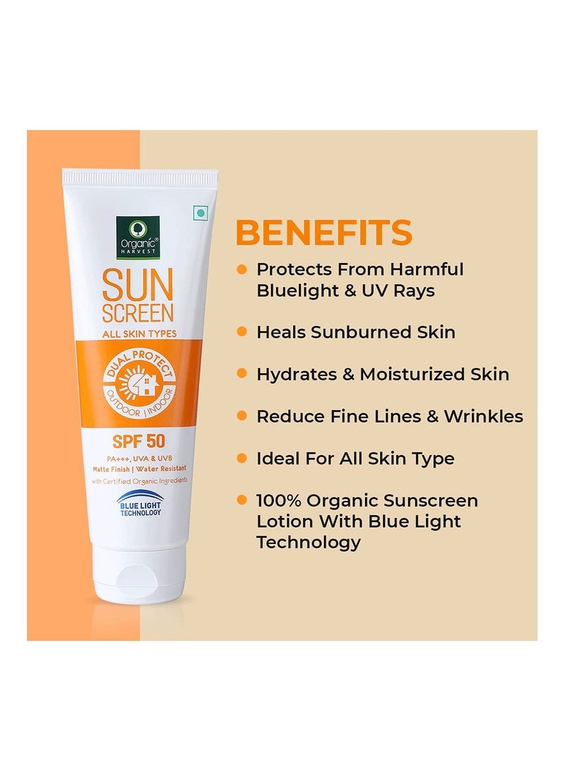 3 In 1 SPF 50 Combo Face Wash 100gm Sunscreen 100gm