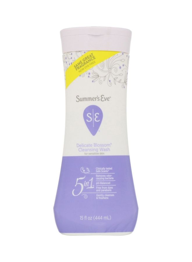 5-In-1 Cleansing Wash Delicate Blossom 444ml