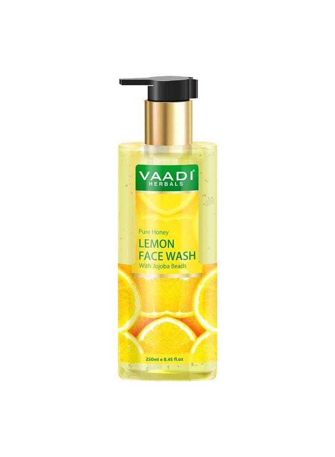 Pvt Ltd Honey Lemon Face Wash With Jojoba Beads 250 Ml