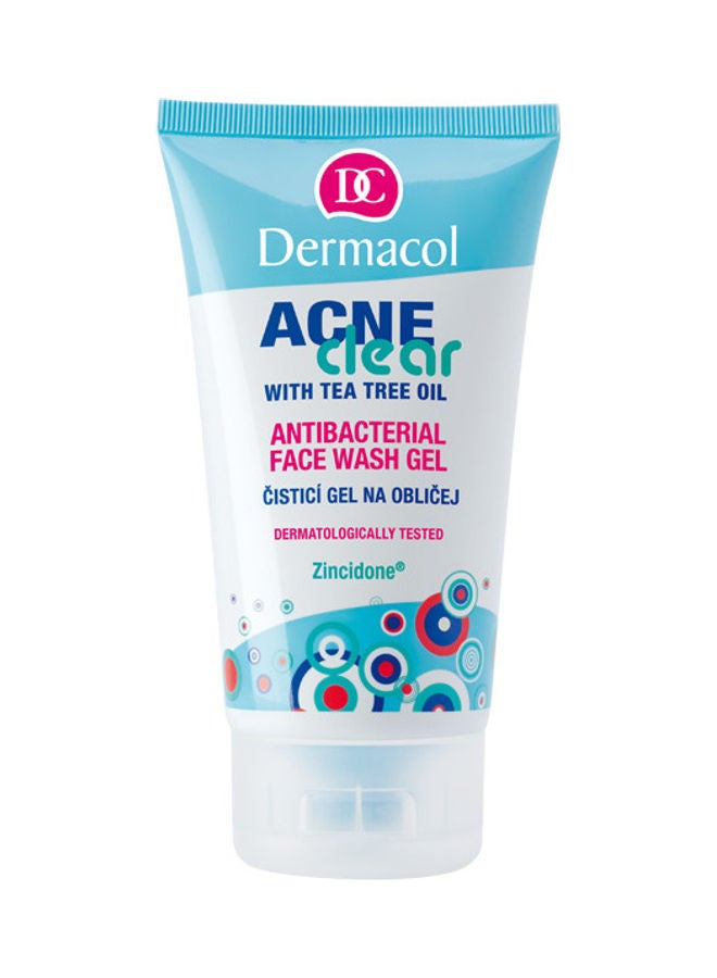Acne Clear Antibacterial Face Wash Gel 150ml