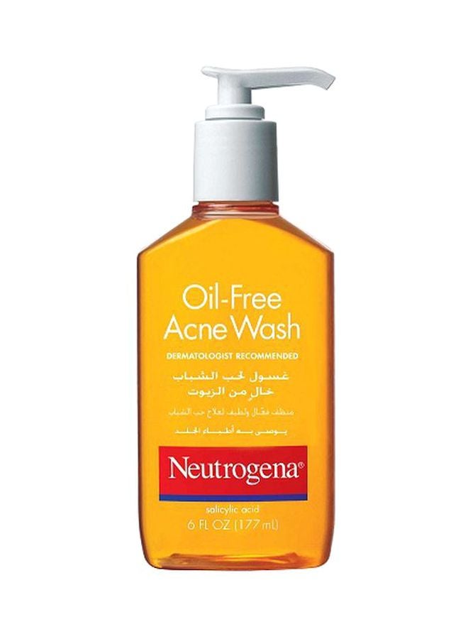 Oil Free Acne Face Wash 6Fluid Ounce