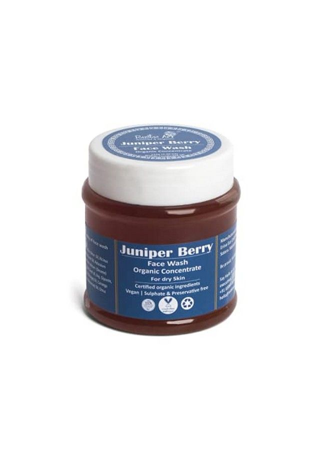 Organic Juniper Berry Face Wash Concentrate 125G ; Dry Skin Dry Acne & Sensitve Skin