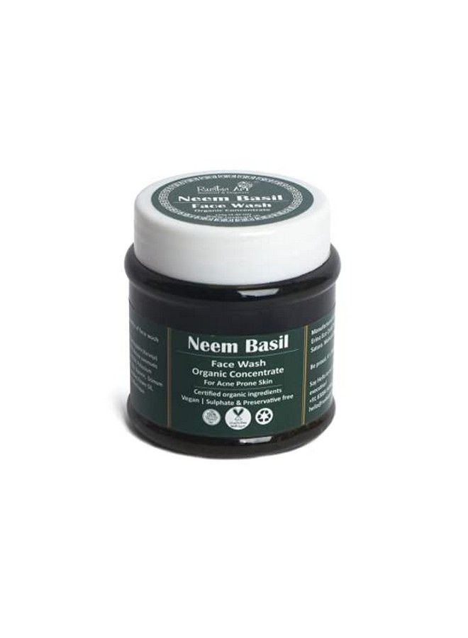 Organic Face Wash Concentrate (Neem Basil 125 G)