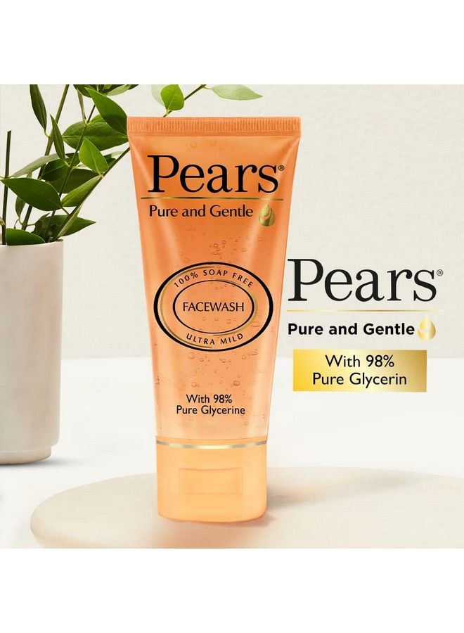Pure And Gentle Daily Cleansing Facewash Mild Cleanser With Glycerine Balances Ph 100% Soap Free 150 G