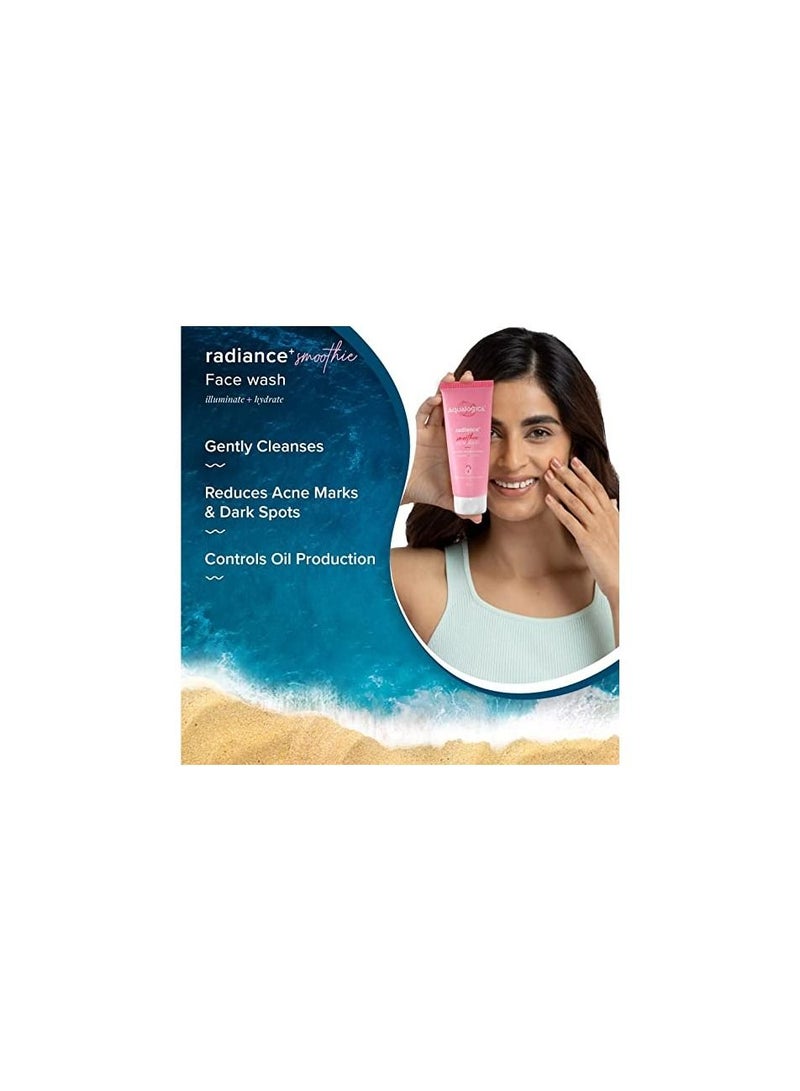 Aqualogica Smoothie Face Wash with Watermelon and Niacinamide Facial Cleanser