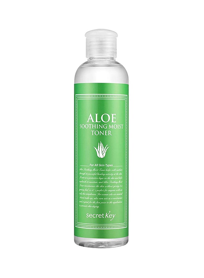 Aloe Soothing Moist Toner- (248Ml)