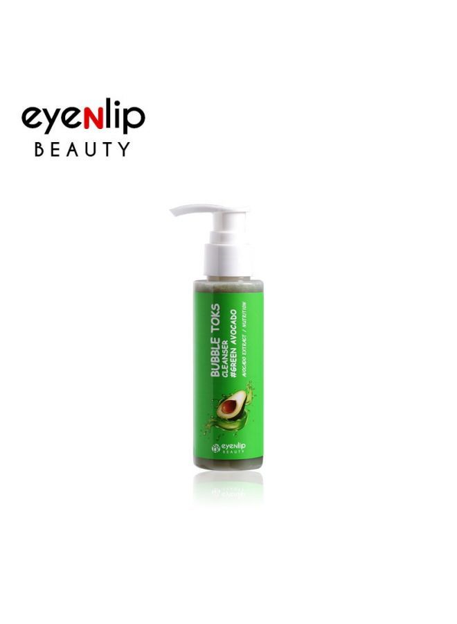 Green Avocado Bubble Toks Cleanser 100ml