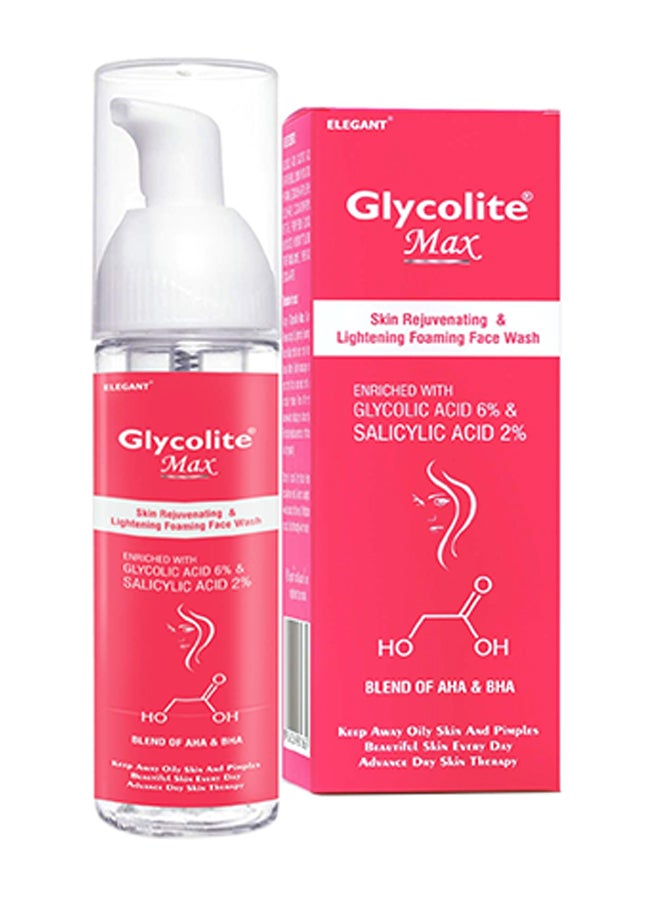 Max Foaming With Glycolic Face wash 60ml