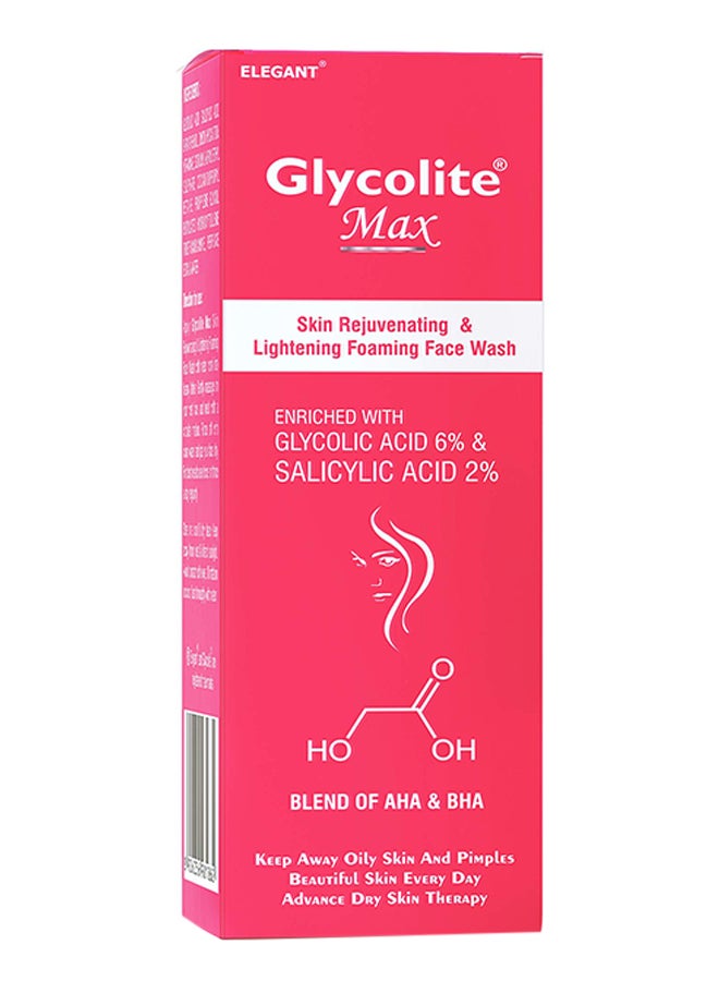 Max Foaming With Glycolic Face wash 60ml