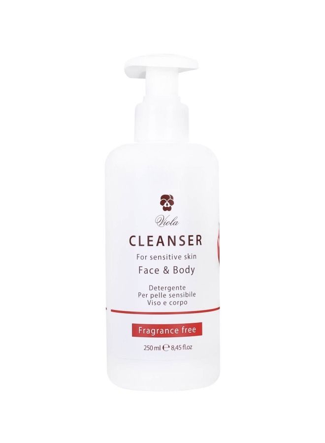 Viola Cleanser For Sensitive Skin Face And Body 250 mL