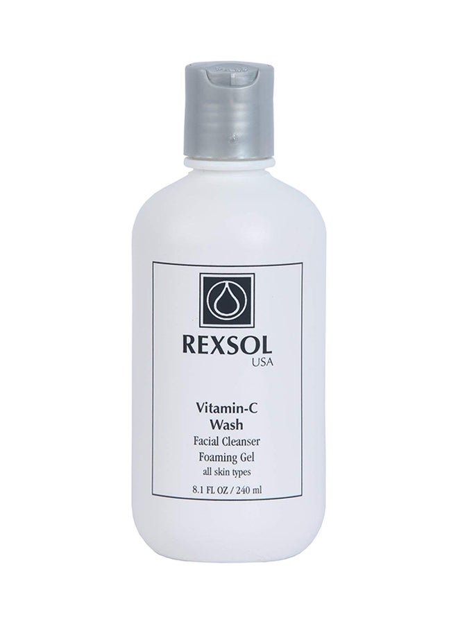 Vitamin C Wash Facial Cleanser Foaming Gel 240ml