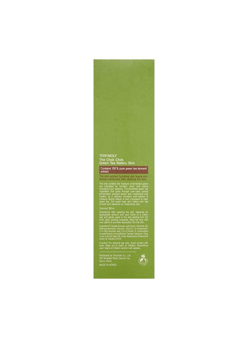 The Chok Chok Green Tea Watery Skin From Tony Moly