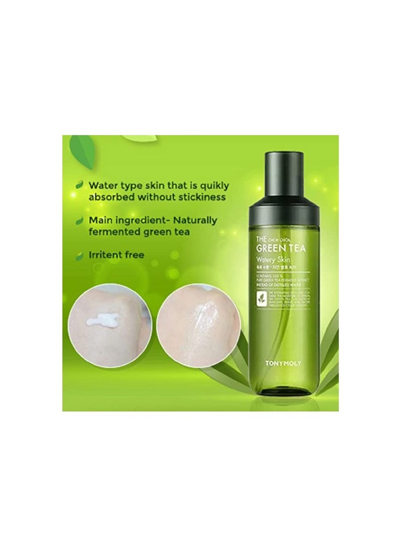 The Chok Chok Green Tea Watery Skin From Tony Moly