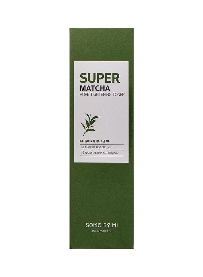 Super Matcha Pore Tightening Toner Green 150grams