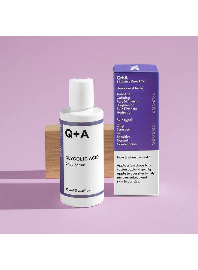 Glycolic Acid Daily Toner Blend Of Super Hydrating And Brightening Ingredients For Silky Smooth Skin. 100Ml