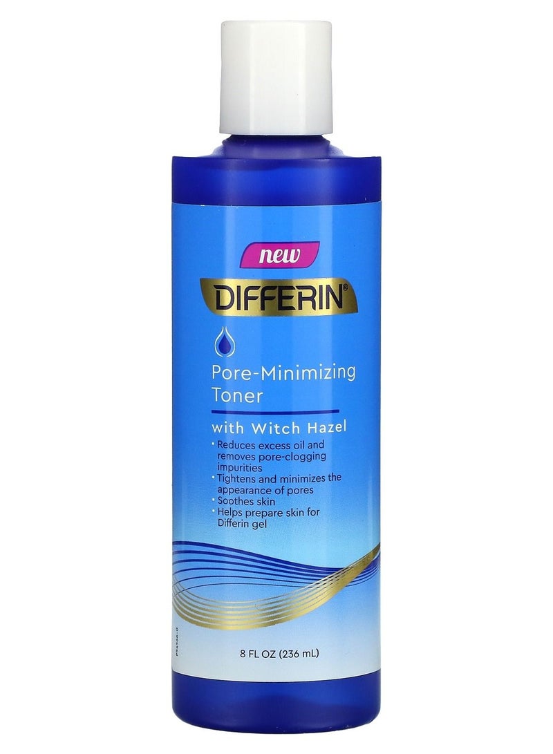 Differin Pore Minimizing Toner With Witch Hazel 8 fl oz 236 ml