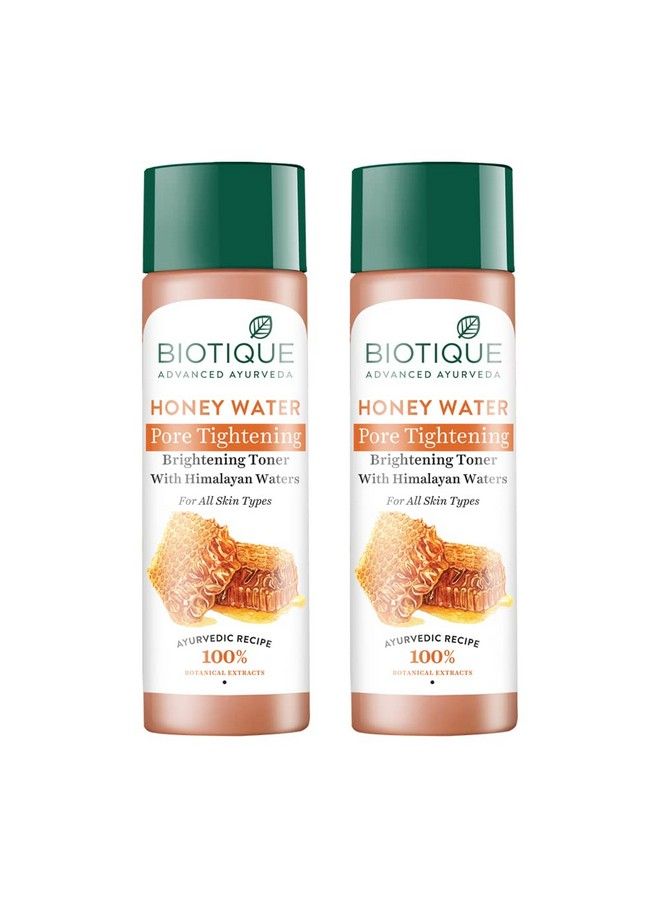 Honey Water Pore Tightening Toner 120Ml (Pack Of 2) (Pack Of 2)