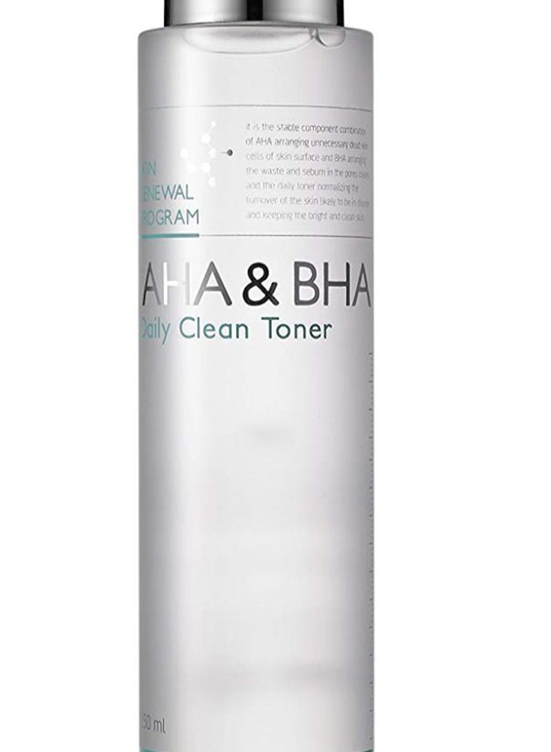 AHA And BHA Daily Clean Toner Clear