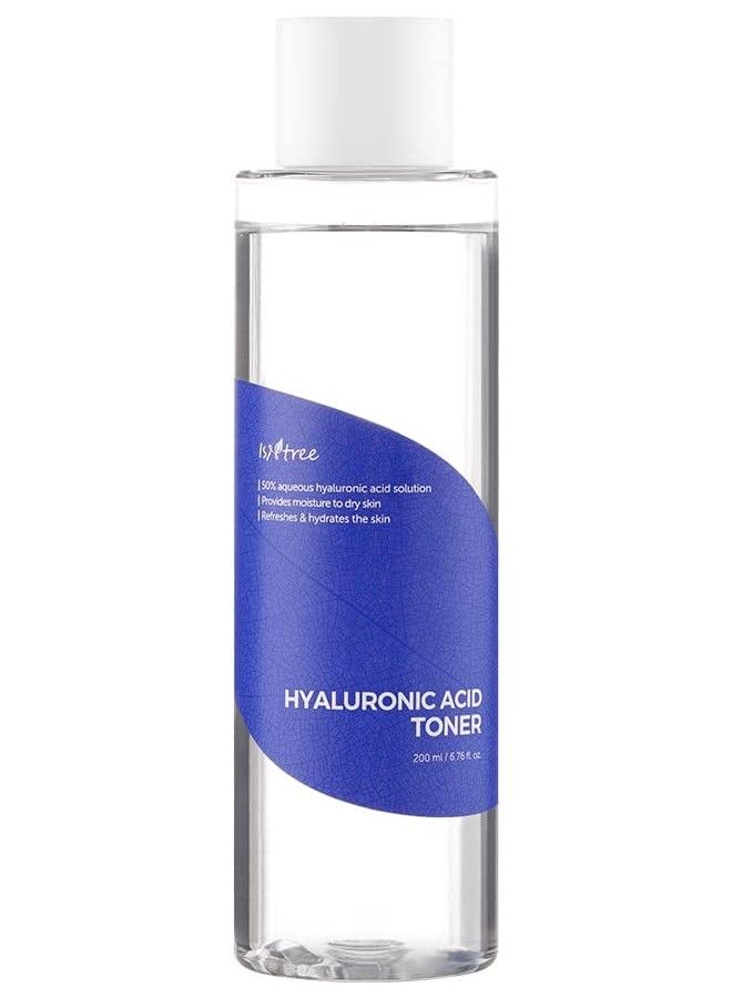 Hyaluronic Acid Toner 6.76 fl. oz, Deep Moisturizing, Soothing, Nourishing