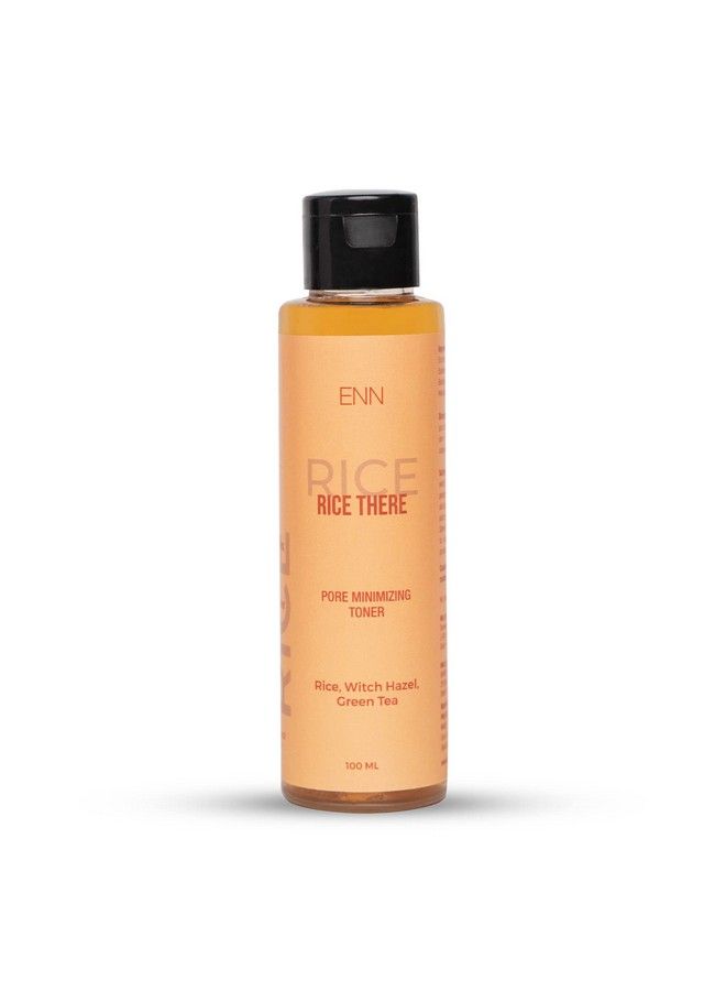 Rice There Pore Minimizing Face Toner Oil Control With Rice And Witch Hazel Extract ; Tightens Pores ; Removes Impurities And Soothes Skin ; Natural ; For Men & Women; (100 Ml)