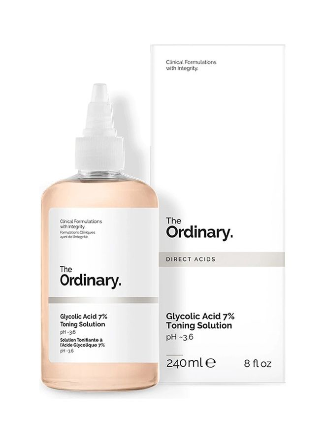 Glycolic Acid 7 Percent Toning Solution 240ml