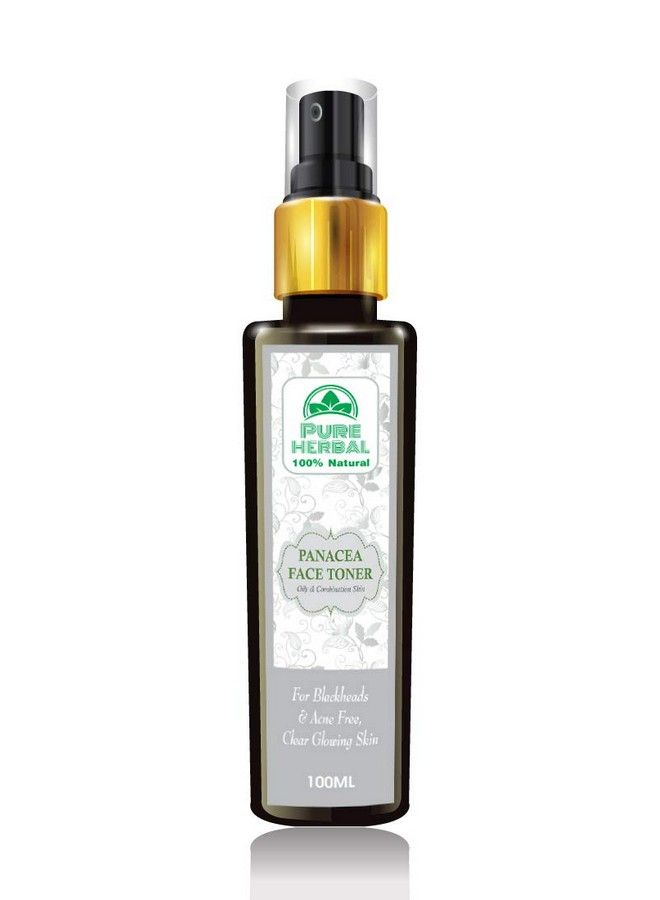 Anti Acne Pimples Marks Pureherbal Panacea Face Toner For Hydrating/Moisturising/Deep Cleansing Skin (For Oily And Combination Skin) 100 Ml