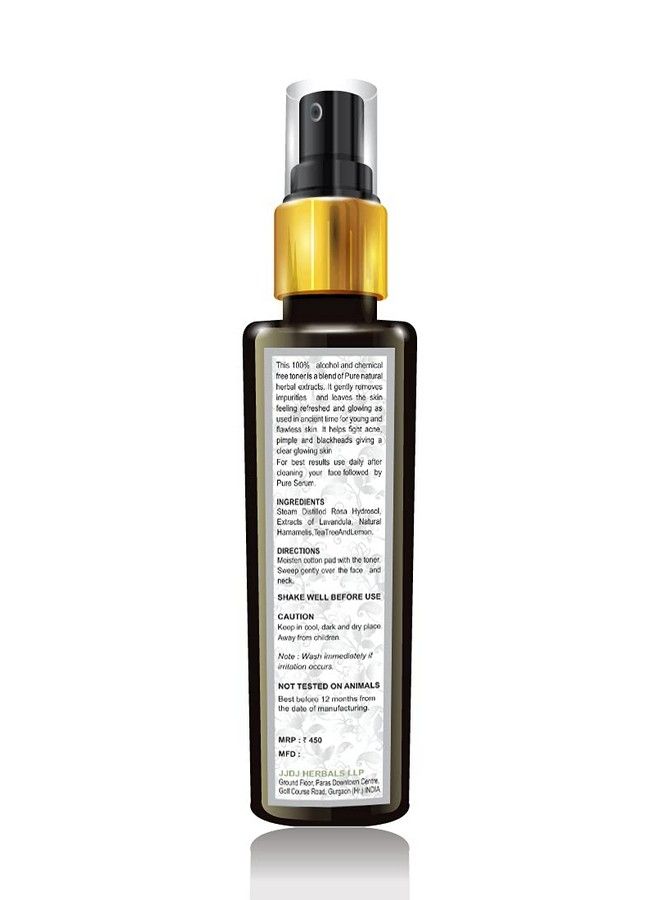 Anti Acne Pimples Marks Pureherbal Panacea Face Toner For Hydrating/Moisturising/Deep Cleansing Skin (For Oily And Combination Skin) 100 Ml
