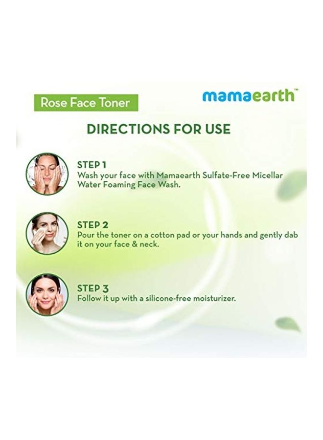 Rose Water Face Toner 200ml