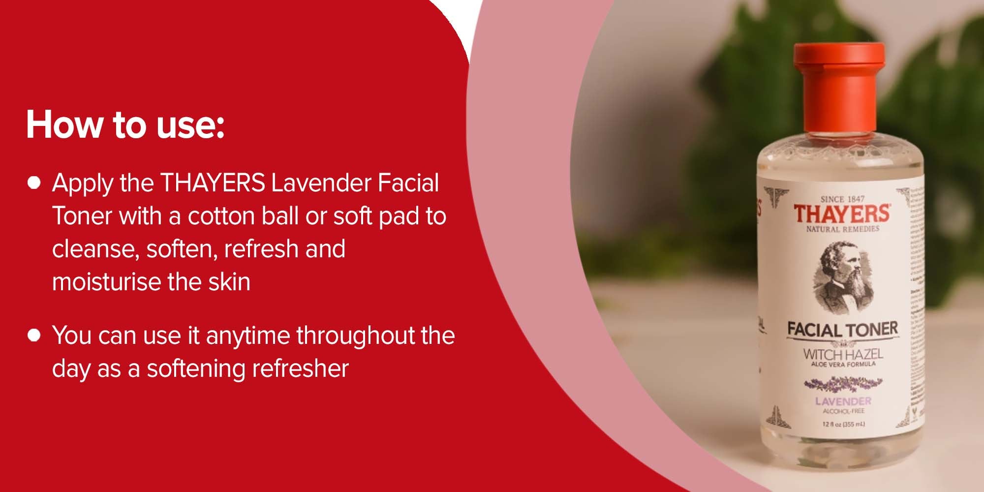 Lavender Formula Facial Toner 355ml
