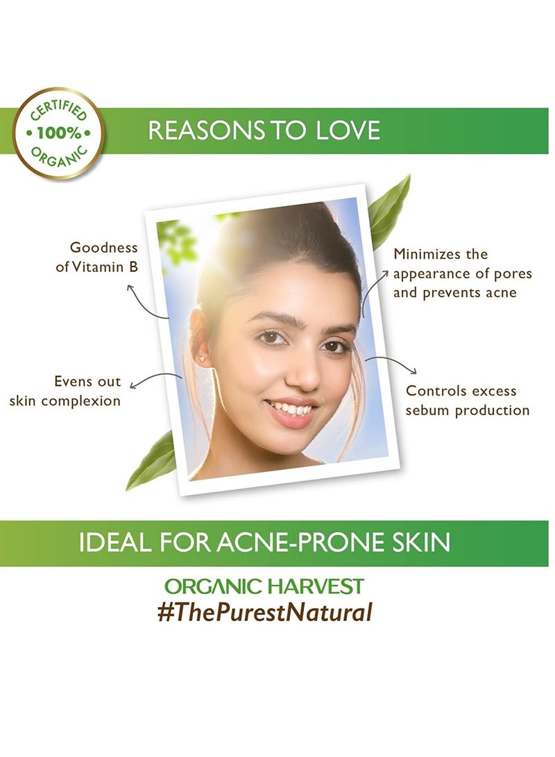 Acne Control Mattifying Foaming Face Wash For Oily & Combination Skin with Benefit of Green Tea & Moringa Cleanser for Women & Men Daily Use Vitamin B Organic Facewash