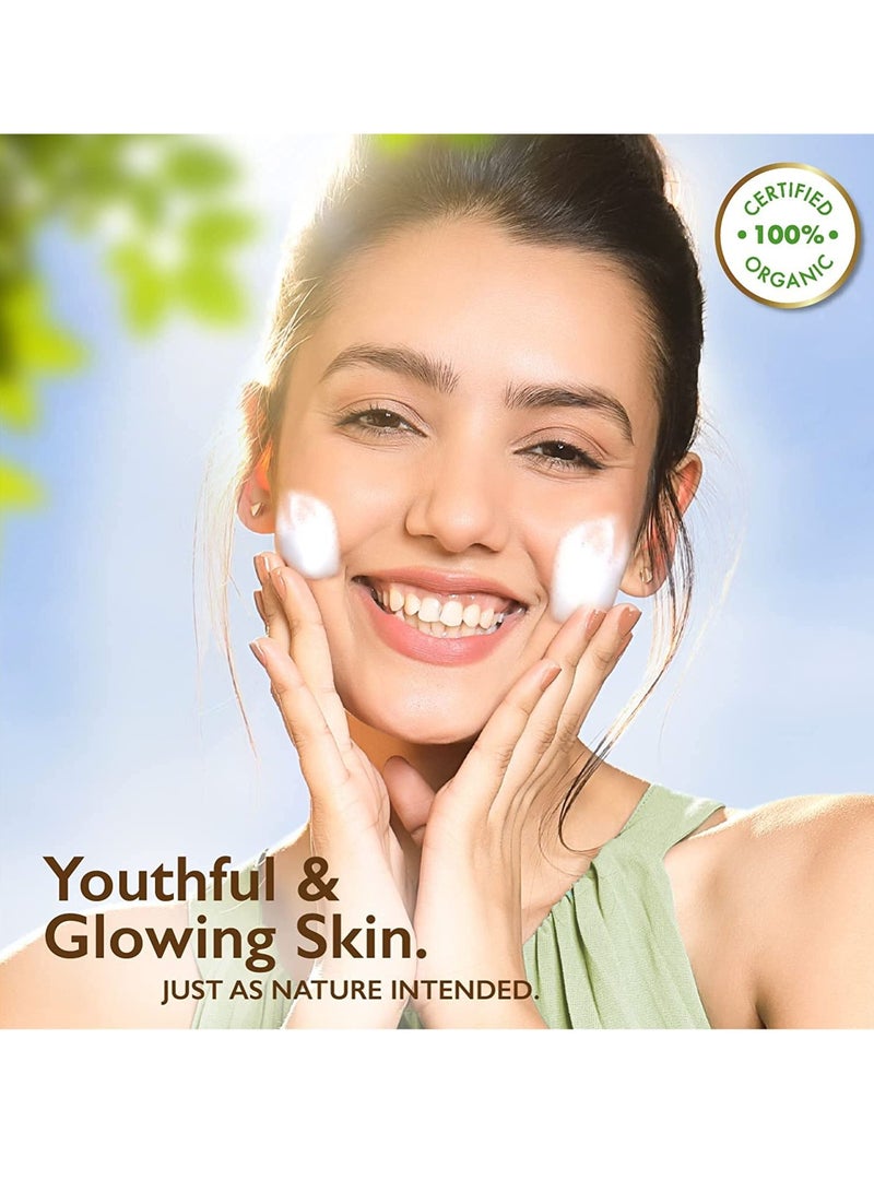 Acne Control Mattifying Foaming Face Wash For Oily & Combination Skin with Benefit of Green Tea & Moringa Cleanser for Women & Men Daily Use Vitamin B Organic Facewash