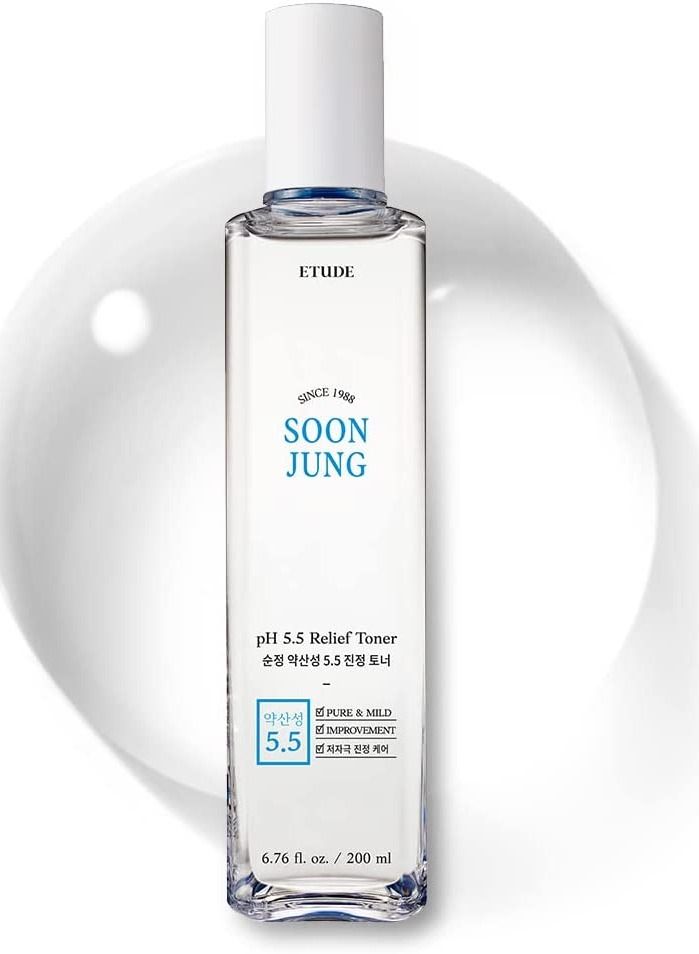 ETUDE Soon Jung pH5.5 Relief Toner 200mL