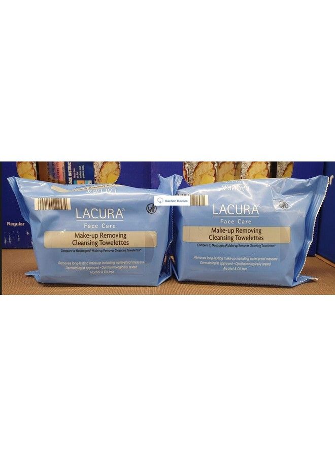 Face Care Makeup Removing Cleansing Towelettes 74 X72In 188 X 183Cm 25Ct (Two Bags)