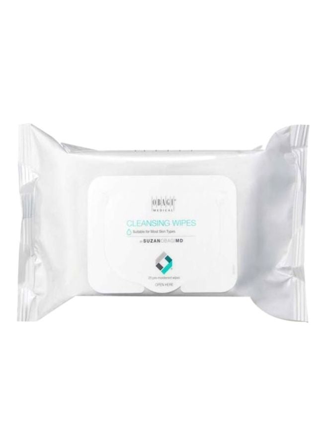 25-Piece Cleansing Wipes