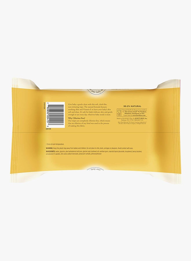 Chlorine Free Wipes With Aloe And Vitamin E 72 Wipes