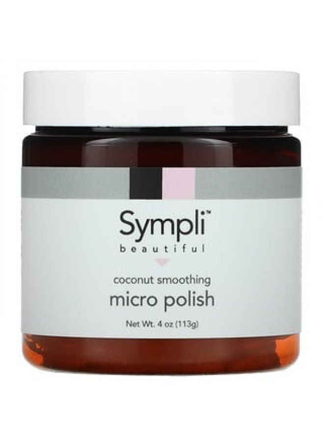 Sympli Beautiful Coconut Smoothing Micro Polish  4 oz