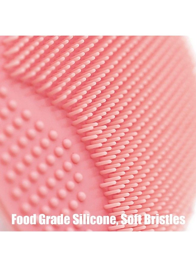 Face Scrubbersilicone Facial Cleansing Pad Face Exfoliator Face Scrub Face Brush Silicone Scrubby For Massage Pore Cleansing Blackhead Removing Exfoliating (Green/Pink/Purple/Red)