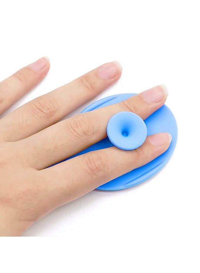 Face Scrubbersilicone Facial Cleansing Pad Face Exfoliator Face Scrub Face Brush Silicone Scrubby For Massage Pore Cleansing Blackhead Removing Exfoliating (Green/Pink/Purple/Red)
