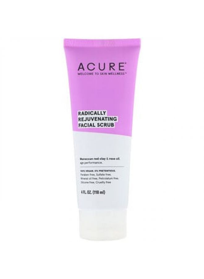 Acure Radically Rejuvenating Facial Scrub 4 fl oz