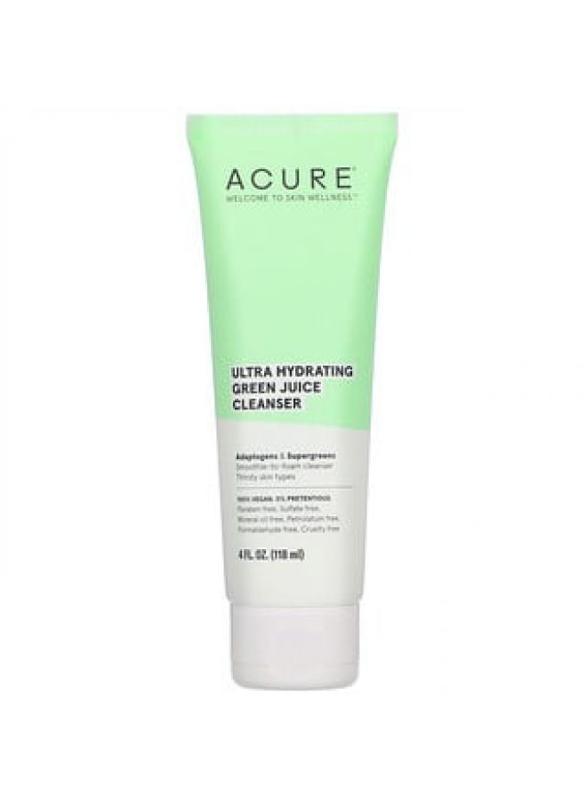 Acure Ultra Hydrating Green Juice Cleanser 4 fl oz