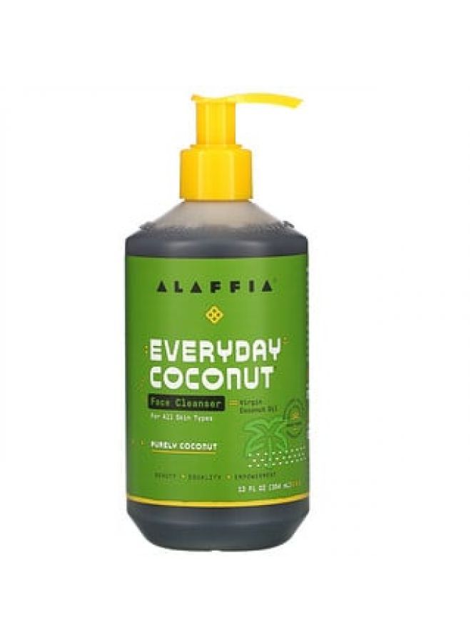 Alaffia Everyday Coconut Face Cleanser 12 fl oz