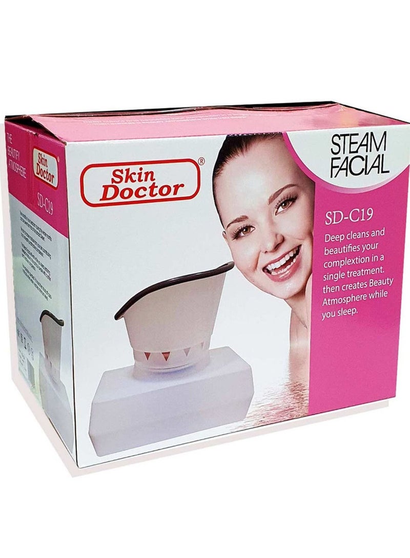 Electric Facial Steamer Multifunctional Design Sauna Facial Face Steamer Deep Cleanser Steam Spa Skin Vaporizer Machine steam facial