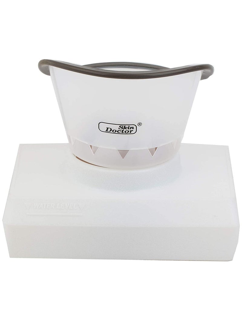 Facial Steamer Multifunctional Design Sauna Facial Face Steamer Deep Cleanser Steam Spa Skin Vaporizer Machine steam facial White