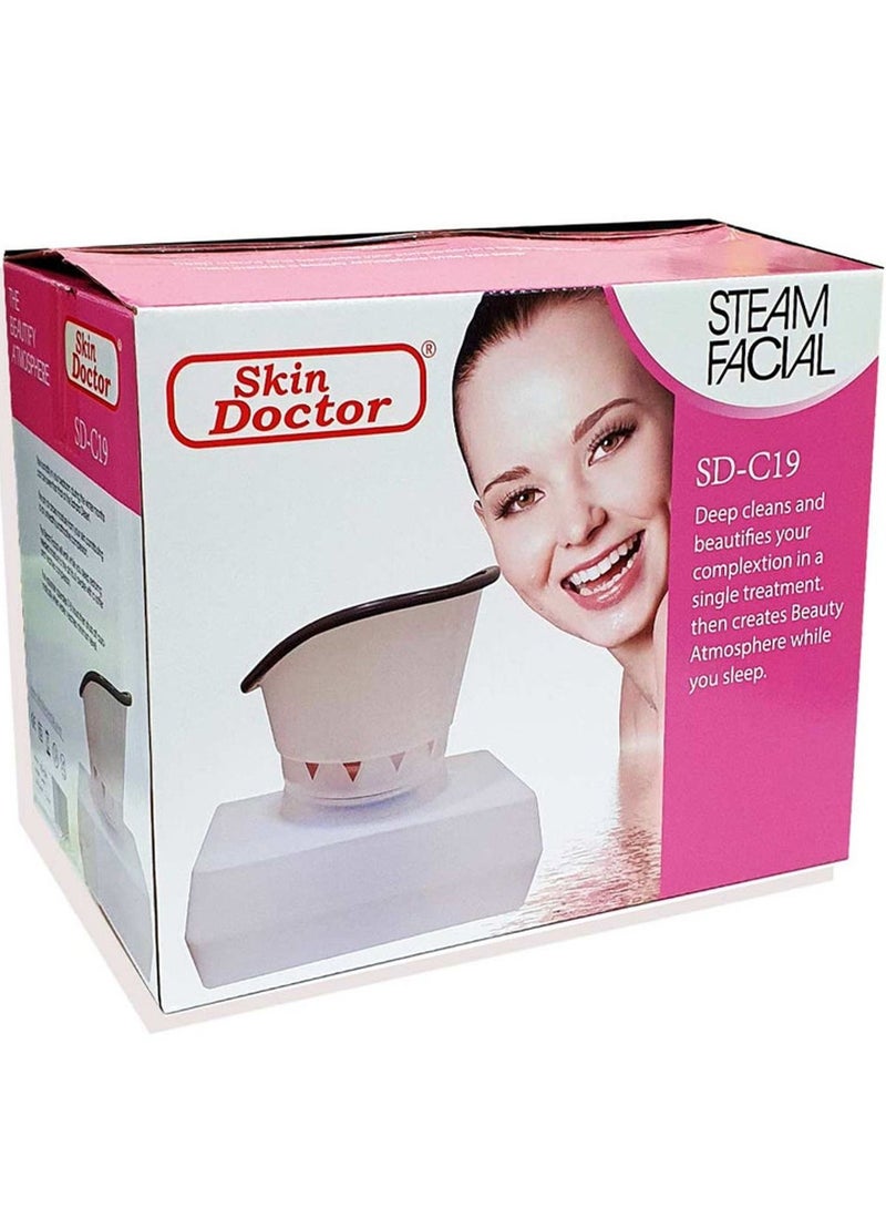 Facial Steamer Multifunctional Design Sauna Facial Face Steamer Deep Cleanser Steam Spa Skin Vaporizer Machine steam facial