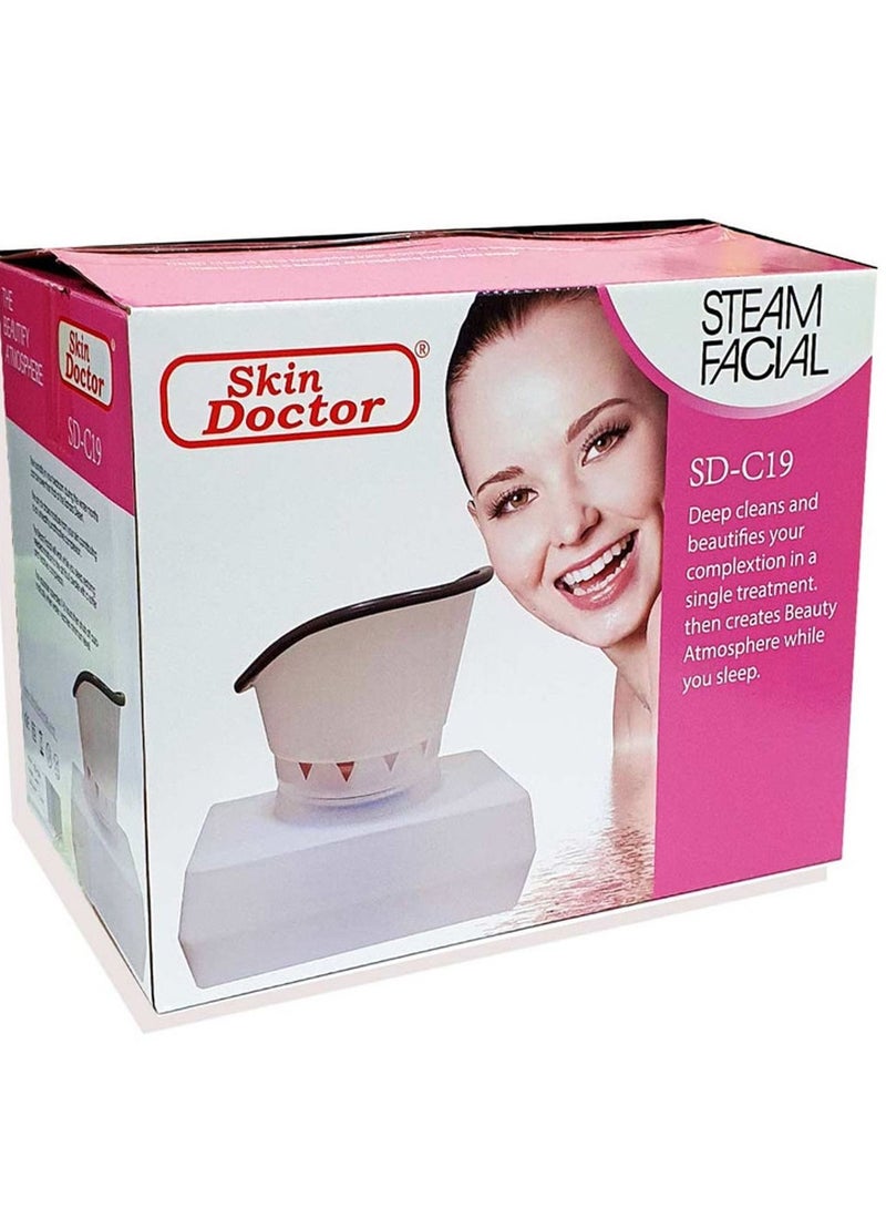 Electric Facial Steamer Multifunctional Design Sauna Facial Face Steamer Deep Cleanser Steam Spa Skin Vaporizer Machine steam facial