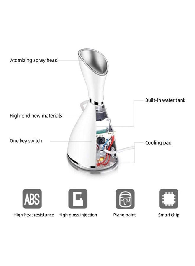 Nano Facial Steamer Spray White 11x17x17.5cm