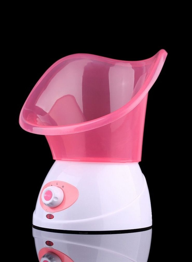Electric Face Steamers Pink/White