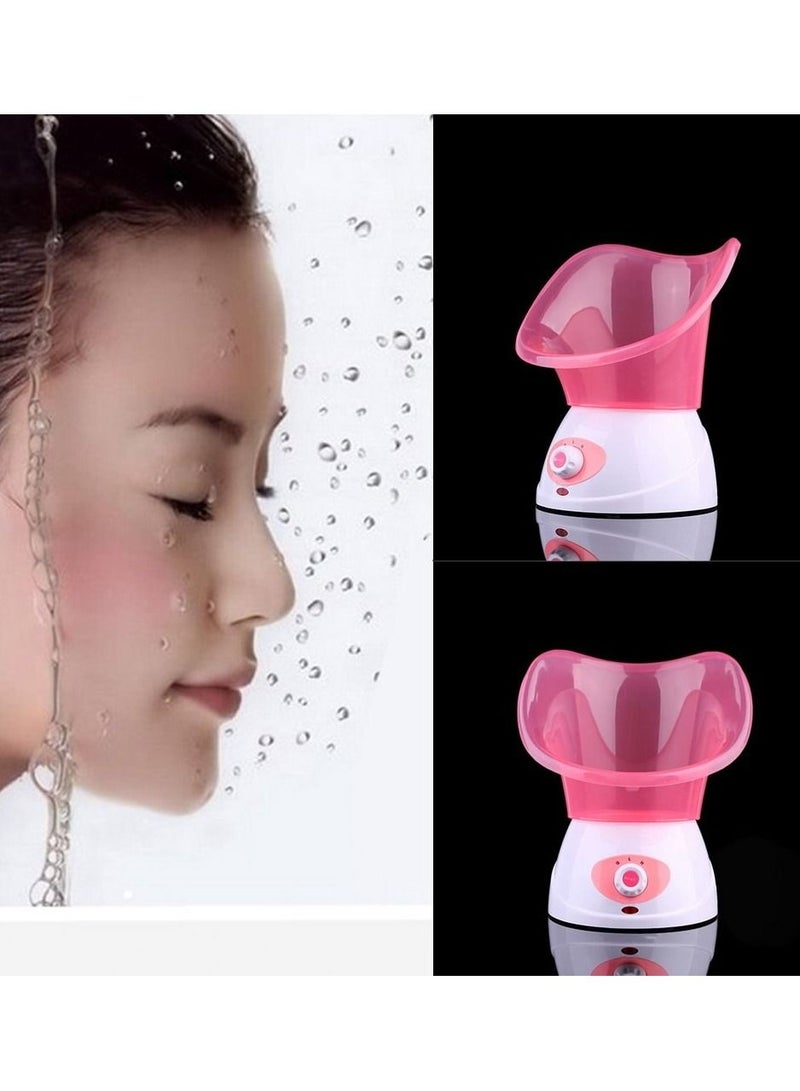 Facial Steamer Pink/White